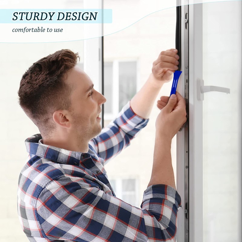 Non-Scratch Plastic Scraper Tool Carbon Fiber Plastic Cleaning Scraper Tool