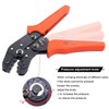 Twidec/Wire Crimping Pliers 26-16AMG Wire Crimping Tools with Ratchet,Manual Crimp