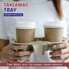 Chef Royale 2 cups holder tray for Tea - Hot