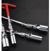 Plug Wrench, Universal Type, Bike Tool, Spring Included, Flexible Plug