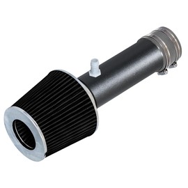 RSG MATT BLACK PIPE with GRAY Short Ram Intake Kit with Filter Compatible For 11-13 Dodge Avenger 3.6L V6