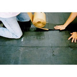 Anjon Manufacturing 3" x 100' Black EPDM Double Stick Seam Tape - 301939