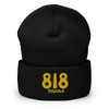 RIVEMUG 818 Tequila Cuffed Beanie Black