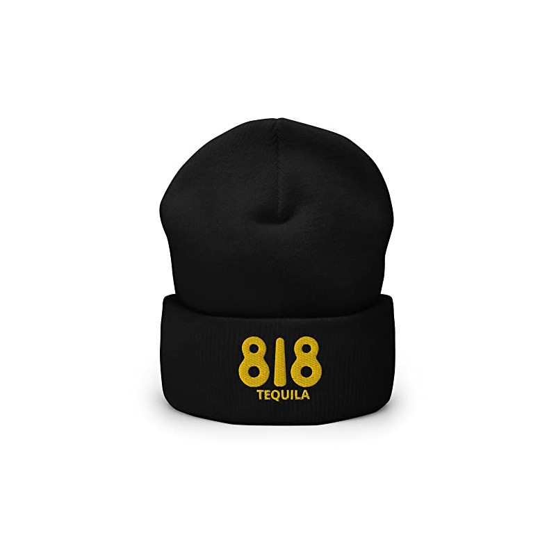 RIVEMUG 818 Tequila Cuffed Beanie Black