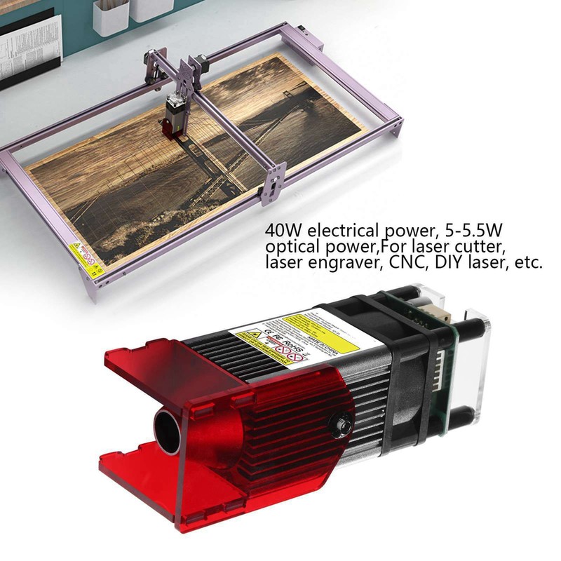Laser Module 40W Electric Power 5‑5.5W Optical Power Compression Spot