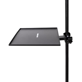 Rannsgeer Heavy Duty Metal Square Tray for Speaker Stand and TV Stand Tripod