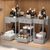 Sevenblue 3 Pack Under Sink Organizers, 2-Tier Multi-Use Kitchen and