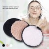 Makeup Remover Puff 3 Colors Purifies Skin Pore Cleansing Exfoliation