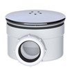SPARES2GO Shower Trap for 90mm Tray Plug Hole 1.5" Luxury