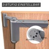 Door Closer No Drilling - Mini Door Closer, Automatic Door