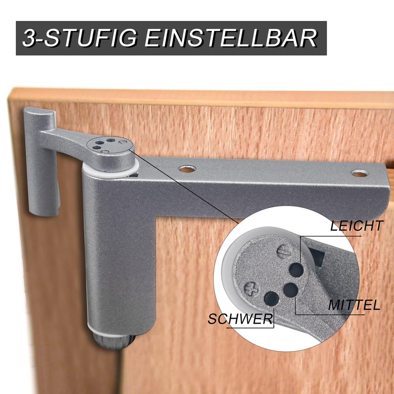 Door Closer No Drilling - Mini Door Closer, Automatic Door