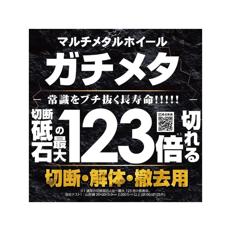 GLOBALSAW GM-105 Multi-Metal Wheel Gachimeta