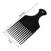 6 pcs Afro Comb, Plastic Smooth Hair Pick Comb Wide
