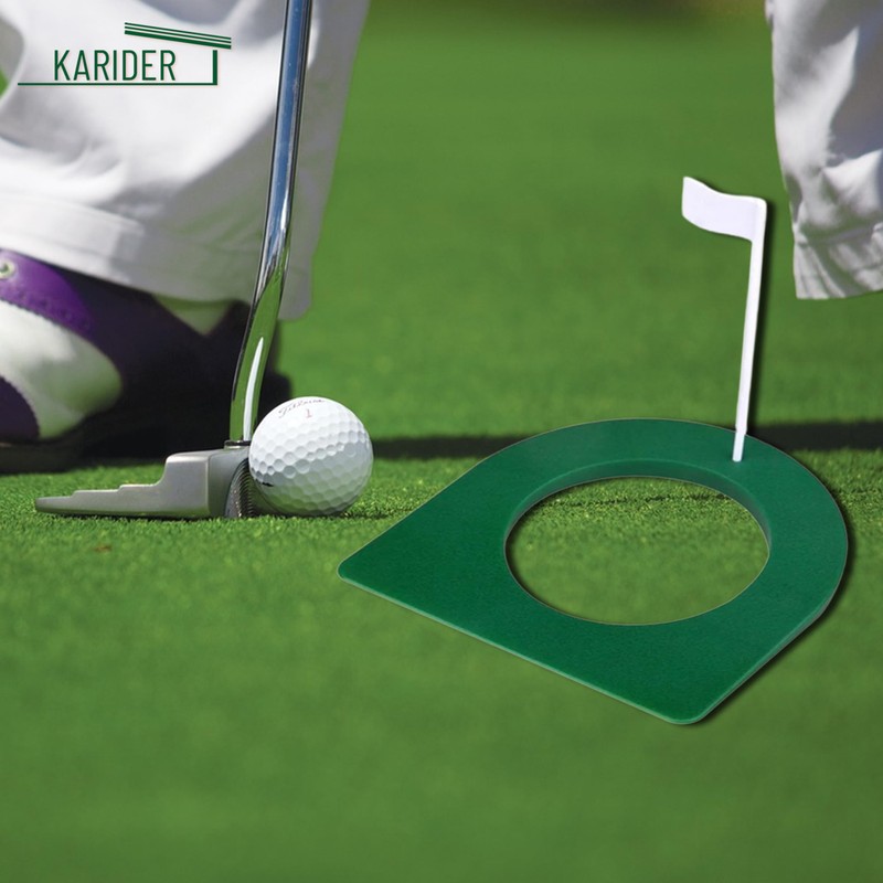 4 Pack Golf Putting Cup with Flag, Golf Putting Disc