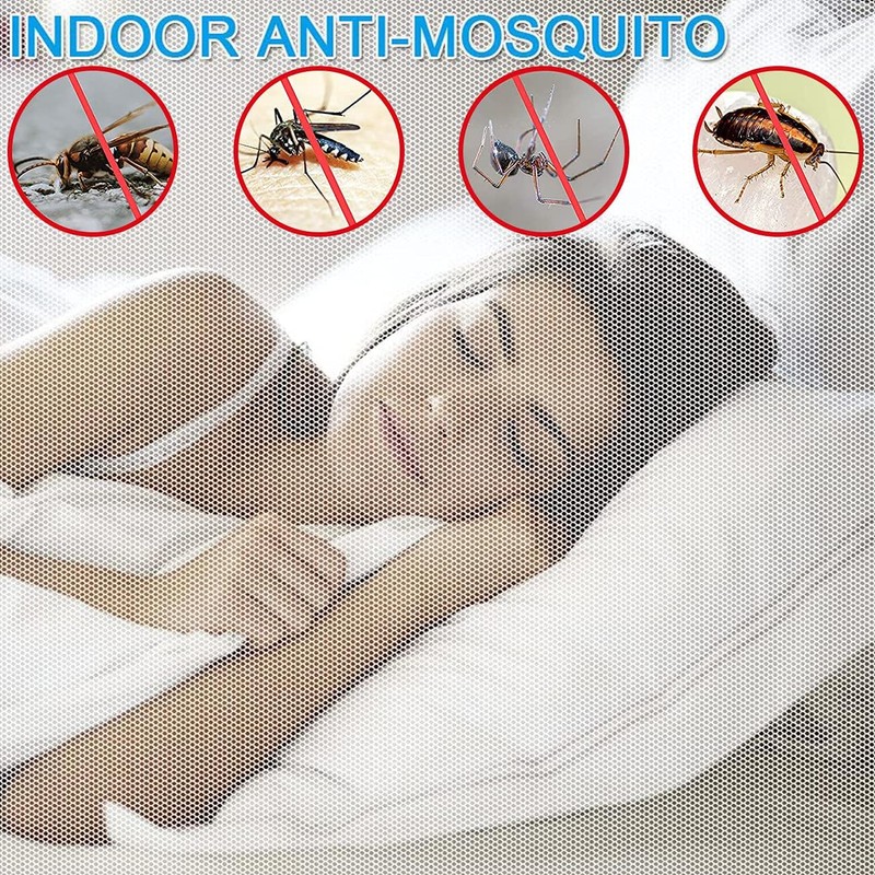 Mosquito Net Double and Single Bed, Mosquito Net, Square Bed