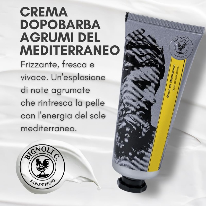 Bignoli Crema dopobarba uomo Artigianale - 75ml – Lenitiva e