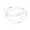 Curver Multibox 25,7x17,7x11,3cm in transparent, Plastik, 25.7 x 17.7 x