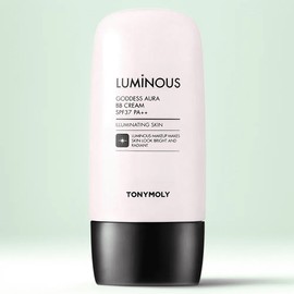 Anjumain Tony Moly Luminous Goddess Glow BB Cream SPF37 PA++ No. 2 Calm Beige × 45g × 1 / 토니모리 루미너스 여신광채 BB크림 SPF37 PA++ 2호 차분한 베이지 × 45g × 1개