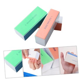 Baluue 10pcs Nail Polishing Block Nail Art Tools Sponge Material Professional Buffing Block