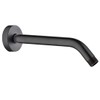 BRIGHT SHOWERS Shower Arm with Flange 10 Inches Solid Brass