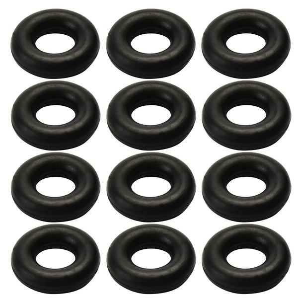 Othmro 200pcs Nitrile Rubber O-Rings, Seal Rubber Washers O Ring, 11mm OD 5mm ID 3mm Width, Metric Buna-N Sealing Gasket Rings
