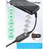YACSEJAO USB C to DC 5.5x2.1mm Adjustable Voltage Power Cable,