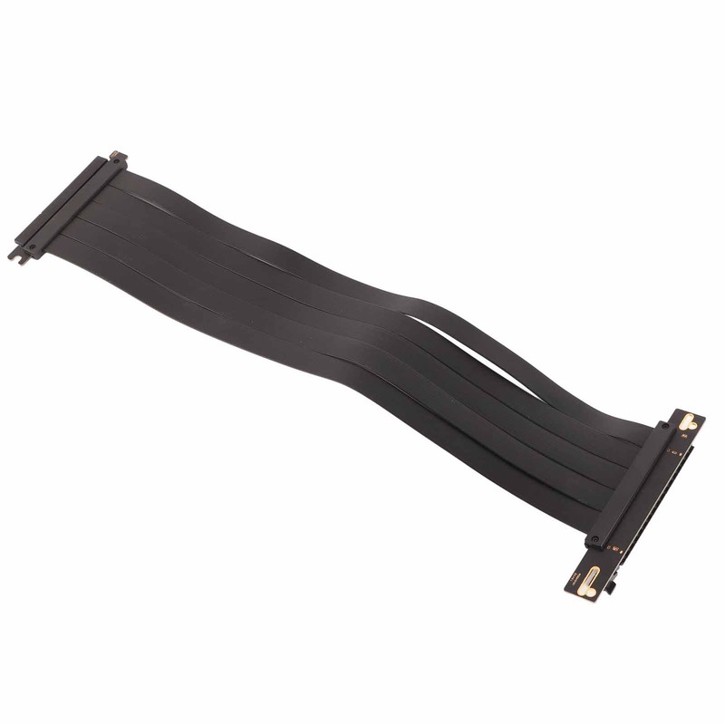 PCIE 4.0 X16 Riser Cable High Speed Flexible 90 Degree