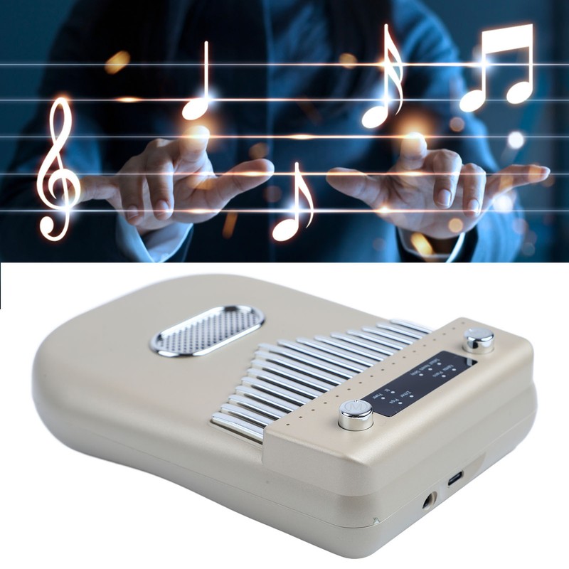 17 Keys Electronic Smart Kalimba Thumb Piano Portable Musical Instrument