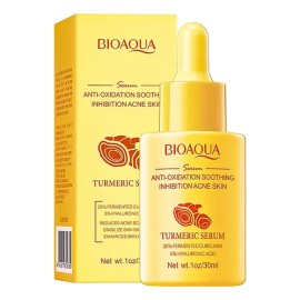 Suero Facial Bioaqua Cúrcuma Antioxidante Iluminador 30ml                                                                                             