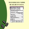 Traverse Bay Farms Nationally Award-Winning Salsa (Black Bean, 2 Jars)