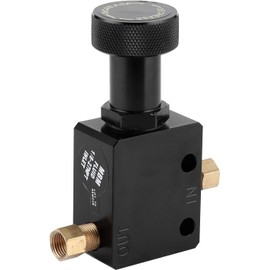 CYSFETENA Adjustable Brake Proportioning Valve for Disc & Drum Brakes, 150PSI‑1200PSI Pressure Range 1/8NPT Proportioning Valve for Car Modification