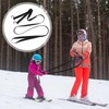 Ski and Snowboard Harness for Kids, Ski Training Rope Ski