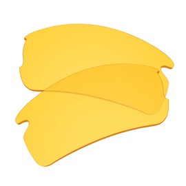 EZReplace Lenses Replacement for Oakley Flak 2.0 XL OO9188 Sunglasses (Non-Polarized Lenses) - Fits Oakley Flak 2.0 XL Frame (Night Vision Yellow)