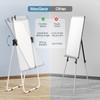 MaxGear Easel Whiteboard 36" x 24" Magnetic Portable Dry Erase