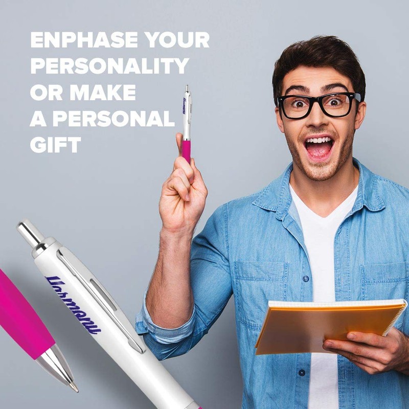 Destination Vinyl ltd Name - HARMONY - Pink Ballpoint Pen