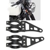 Motorcycle Headlight Bracket, 2 Pieces Fork Headlight Bracket 41mm Motorcycle