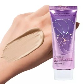 HanGuk Jaihwa Cosmetics 크림 3W 스네일 컨트롤 실키포어 BB크림 달팽이 화이트닝 Cream 3W Snail Control Silky Pore BB Cream Snail Whitening