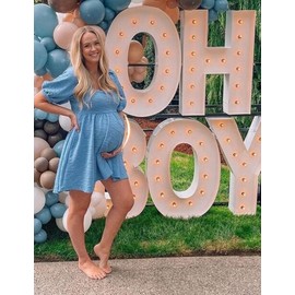 MUSIDORA Maternity Shapewear, Maternity Dress For Baby Shower, Maternity Shapewear For Under Dress Maternity Dress For Photoshoot (Nude L)