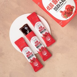 Hurum Pomegranate Collagen Jelly Stick 20g (28 packs) (Yeongdeungpo branch) / 휴럼석류콜라겐 젤리 스틱 20g28포