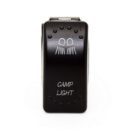 LED Mafia Symbol Toggle Switch / Rocker Switch, Caravan / Off Road / Buggy / Car / Boat / Truck, Light 12 V 24 V