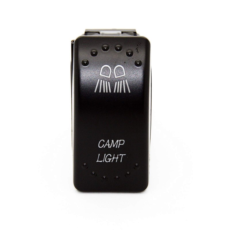 LED Mafia Symbol Toggle Switch / Rocker Switch, Caravan /