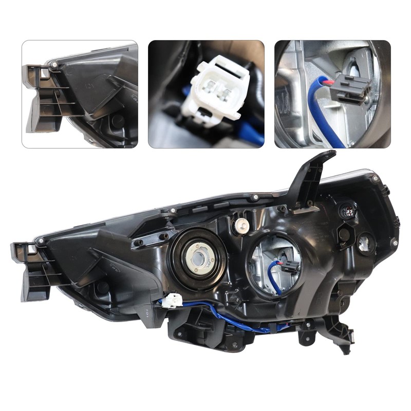 RENFANSHOP LED Headlights Assembly, for 2014-2020 4Runner Left Driver and