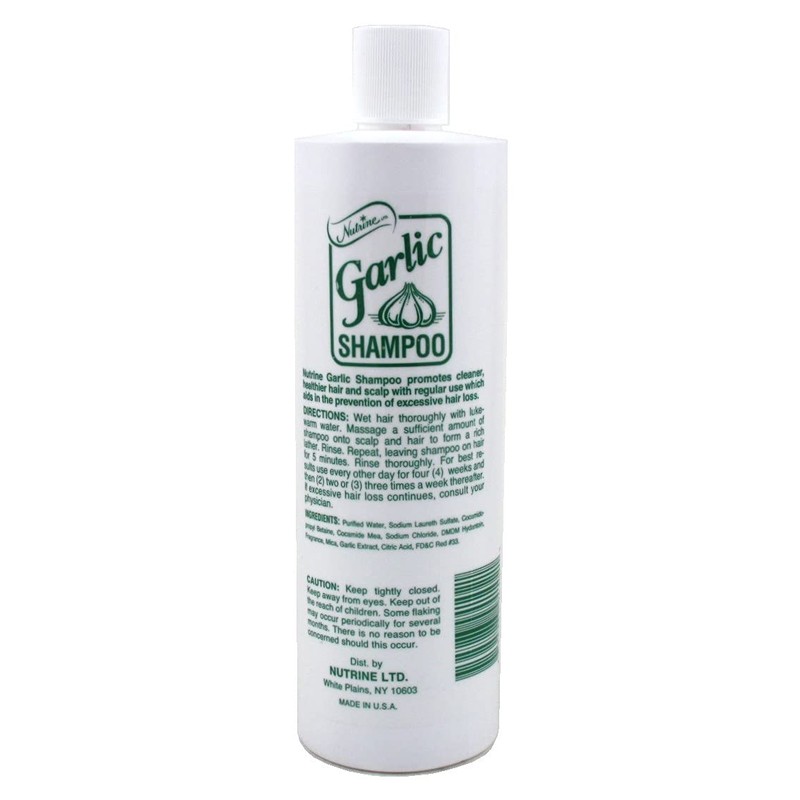 Nutrine Garlic Shampoo 16 oz. Unscented (3-Pack)
