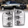 mayello For 2007-14 Chevy Silverado 1500 2500 Tail Lights Clear