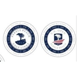 U.S. Open Championship 2019 Pebble Beach Commemorative Golf Major Tournament Magnetic Coin and Ball Marker