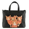 Mala Leather Kitty Crew Ginger Cat Multiway Grab Bag -