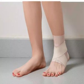 발목 보호대 착용법 발등 아킬레스건염 보호대 족저근막염 얇은 소재 [스킨-L] Ankle Support Wearing Method Dorsal Achilles Tendonitis Support Plantar Fasciitis Thin Material [Skin-L]