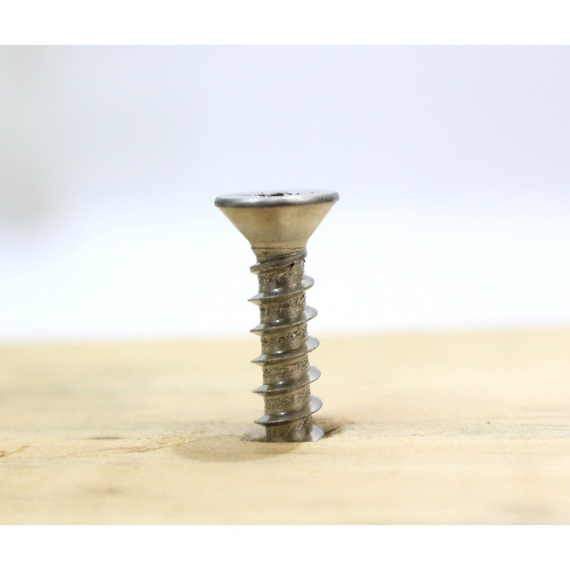 200Pcs M3 Flat Head Phillips Self Tapping Screw Combination Set,
