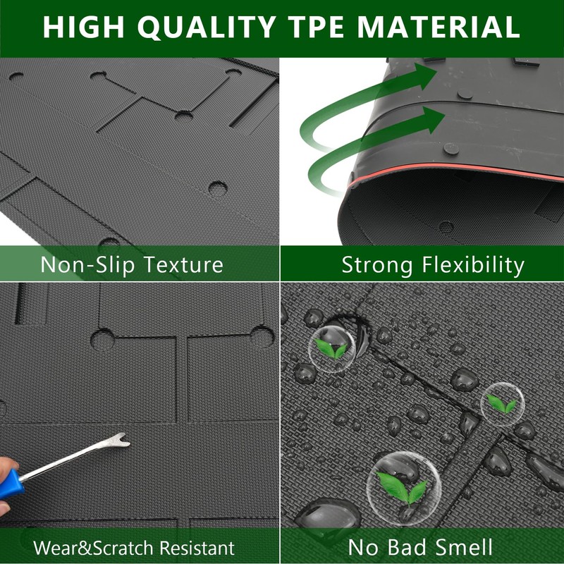 xipoqix Tailgate Mat Compatible with 2020-2025 Jeep Gladiator JT Bed