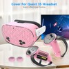 MTomatoVR Silicone Cover Set for Quest 3s Accessories Included Battery